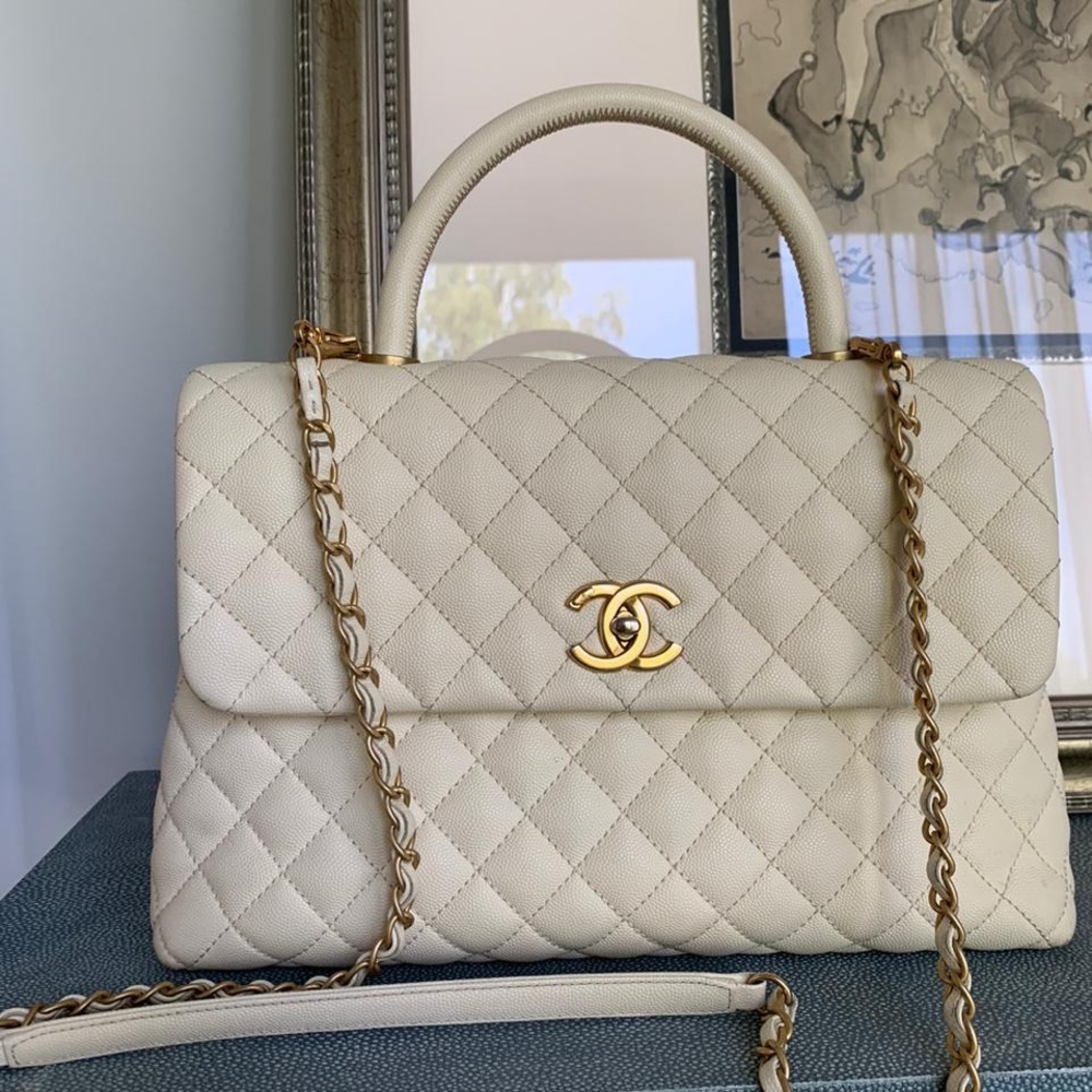 Chanel Coco Bag with Top handle - Picture 1 of 15